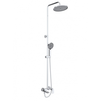 Душевая стойка со смесителем и изливом BELBAGNO MARINO-VSCM-CRM