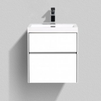 Тумба Bianco Lucido 49,2 см BELBAGNO PIETRA PIETRA MINI-500-2C-SO-BL Тумба Bianco Lucido 49,2 см BELBAGNO PIETRA PIETRA MINI-500-2C-SO-BL