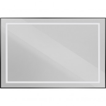 Зеркало BELBAGNO SPC-KRAFT-1200-800-SENS-NERO, 1200x800x32 мм